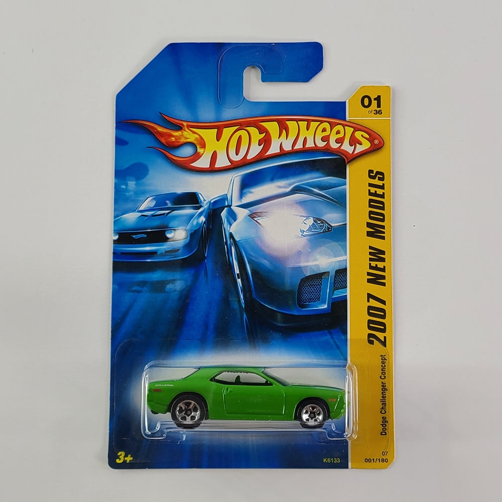 Hot Wheels - Dodge Challenger Concept (Enamel Green) [Wheel Variant]