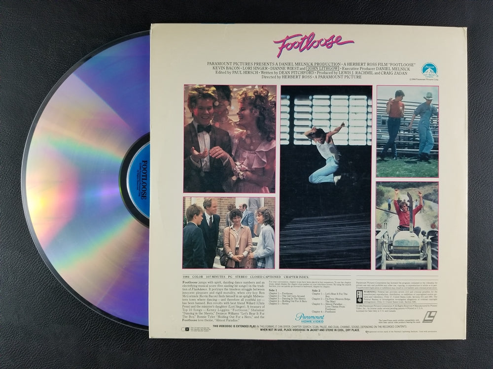 Footloose (1984, Laserdisc)