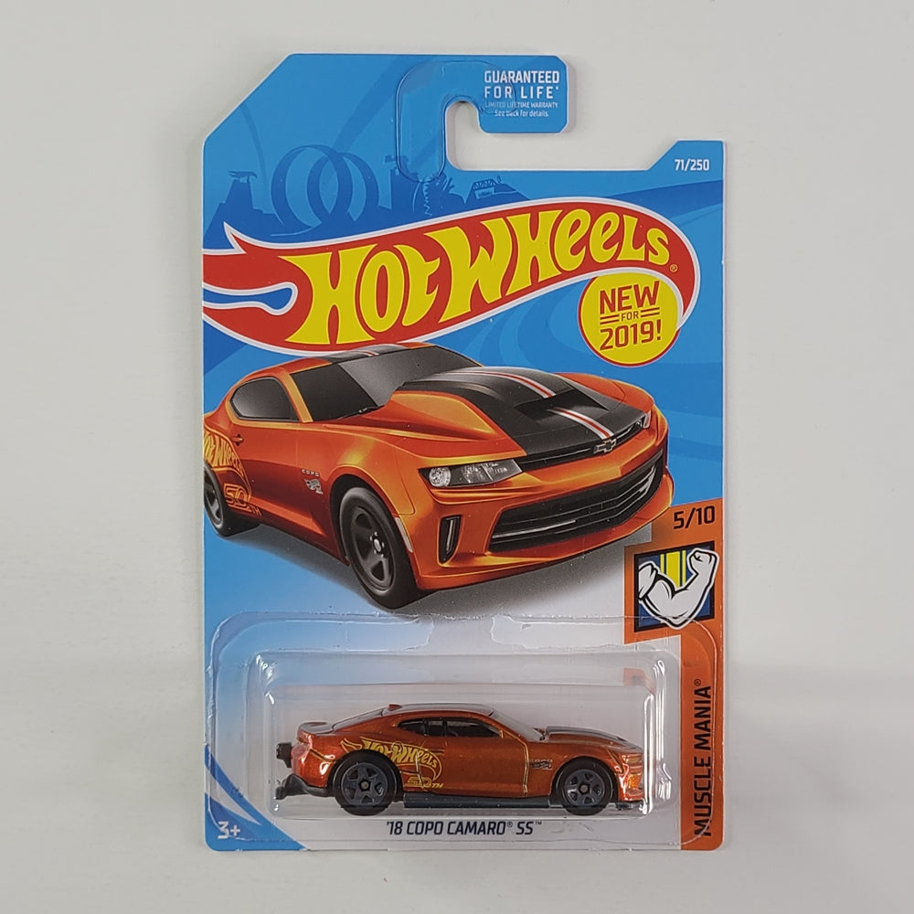 Hot Wheels - '18 COPO Camaro SS (Metalflake Orange)