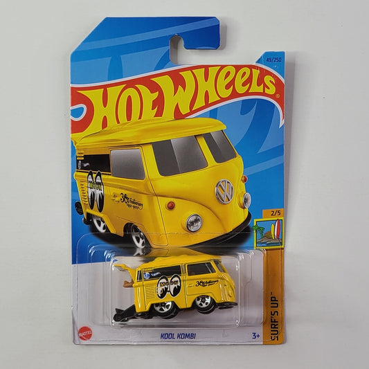 Hot Wheels - Kool Kombi (Yellow) [Card Variant]