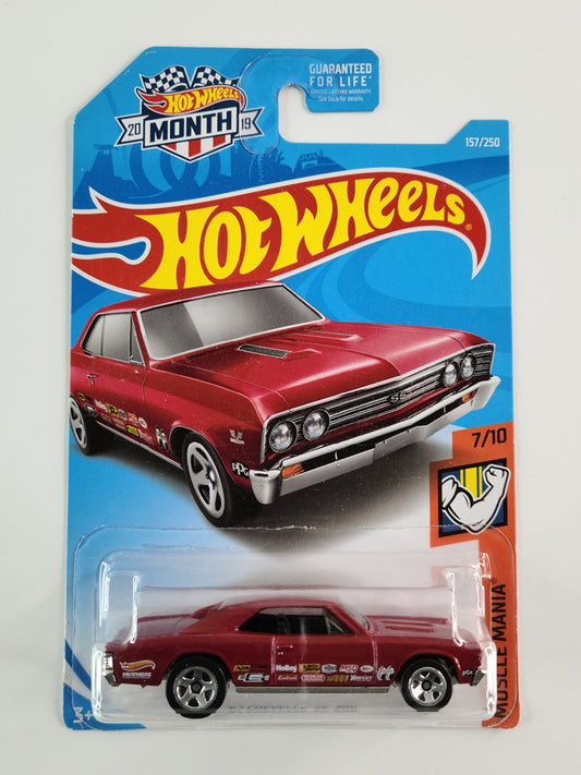 Hot Wheels - '67 Chevelle SS 396 (Dark Red)