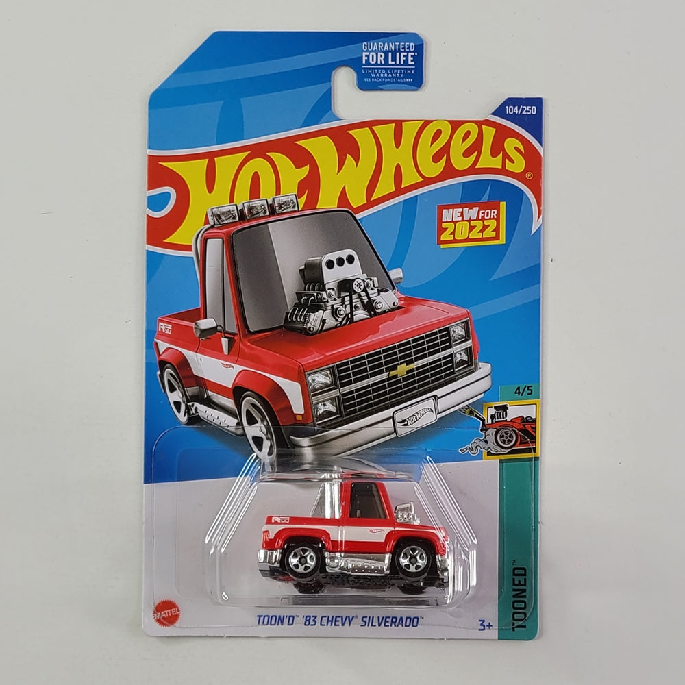 Hot Wheels - Toon'd '83 Chevy Silverado (Red)