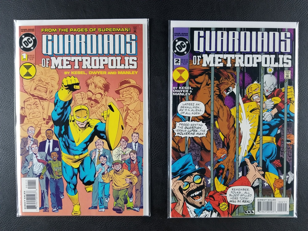 Guardians of Metropolis #1, 2, 3, 4 Set (DC, 1994)