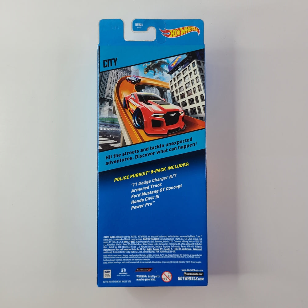 Hot Wheels - Police Pursuit 5-Pack [2014]