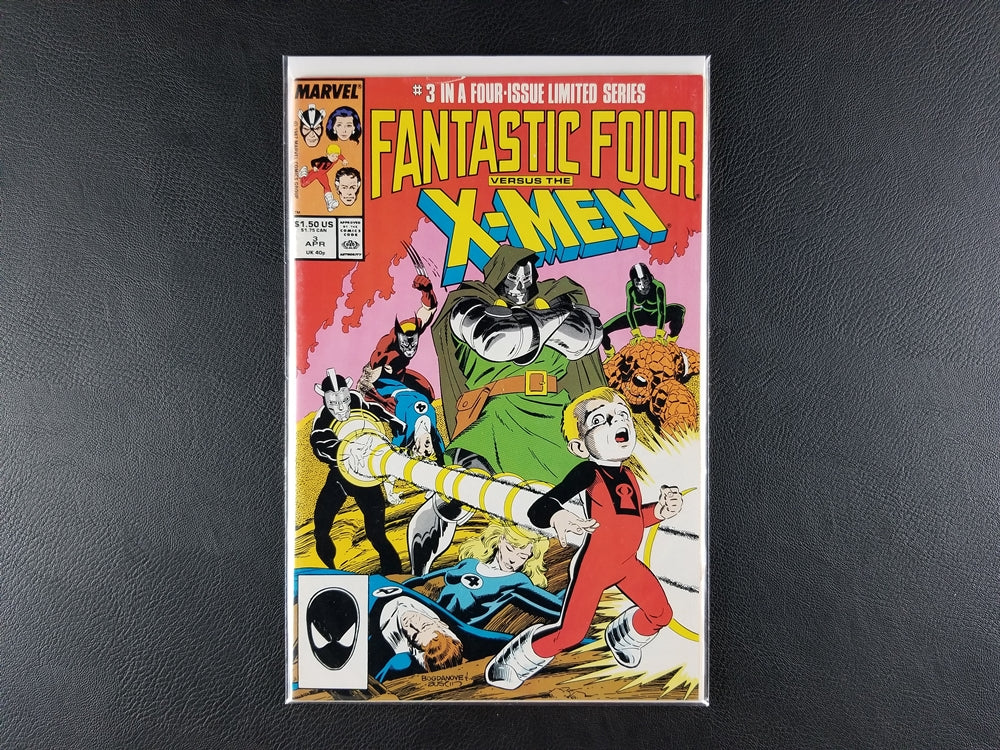 Fantastic Four vs. X-Men #1-3 Set (Marvel, 1987)