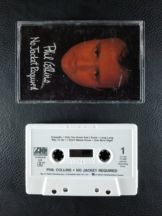Phil Collins - No Jacket Required (1985, Cassette)