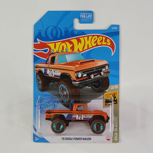 Hot Wheels - '70 Dodge Power Wagon (Orange)