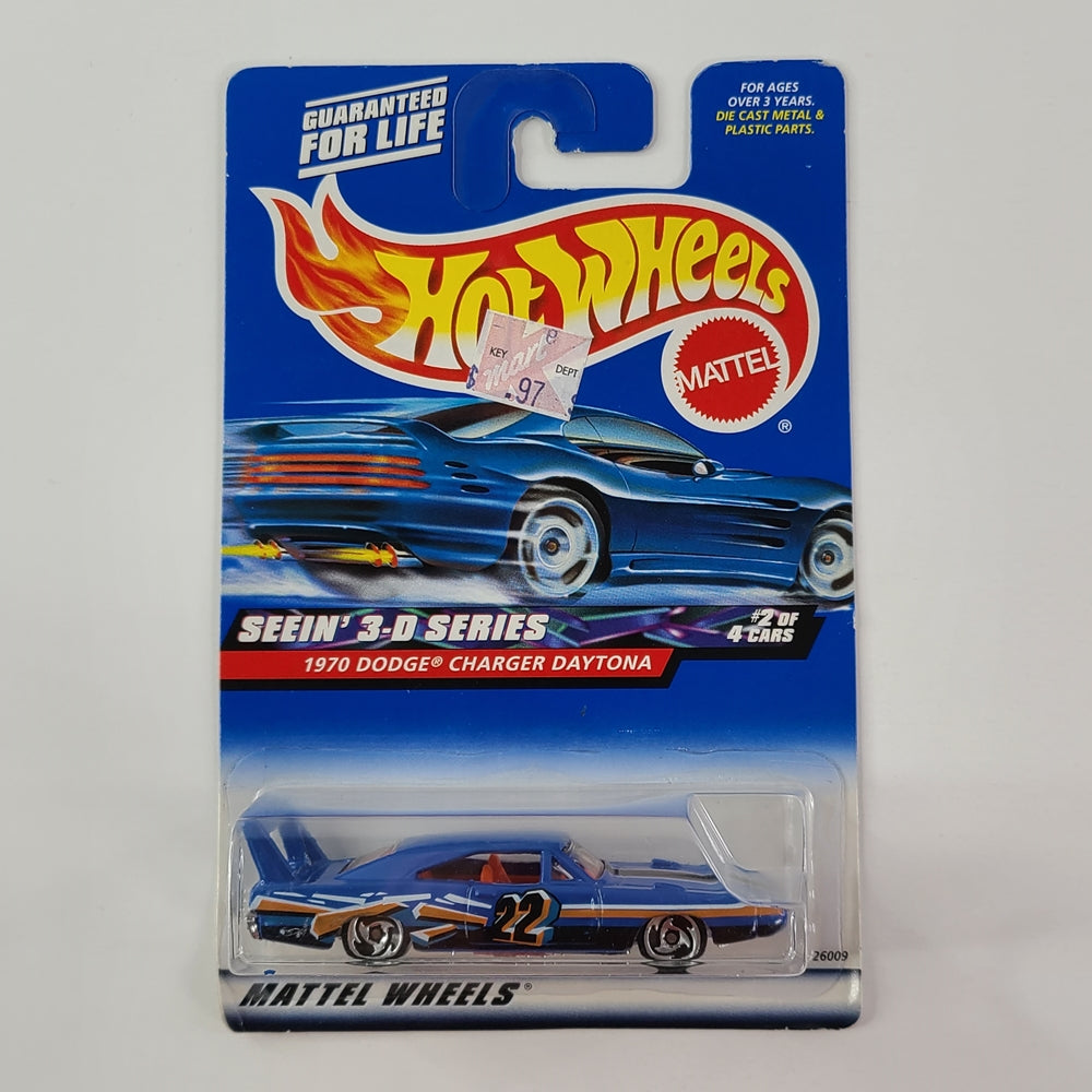 Hot Wheels - 1970 Dodge Charger Daytona (Blue)