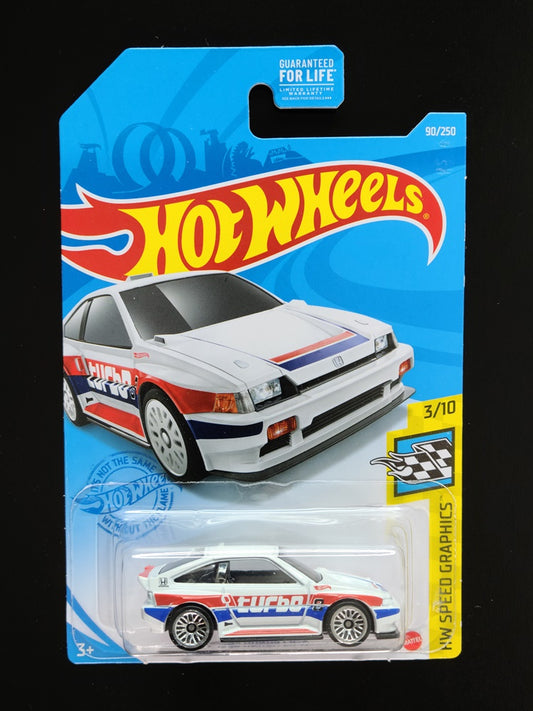 Hot Wheels - 1985 Honda CR-X (White)