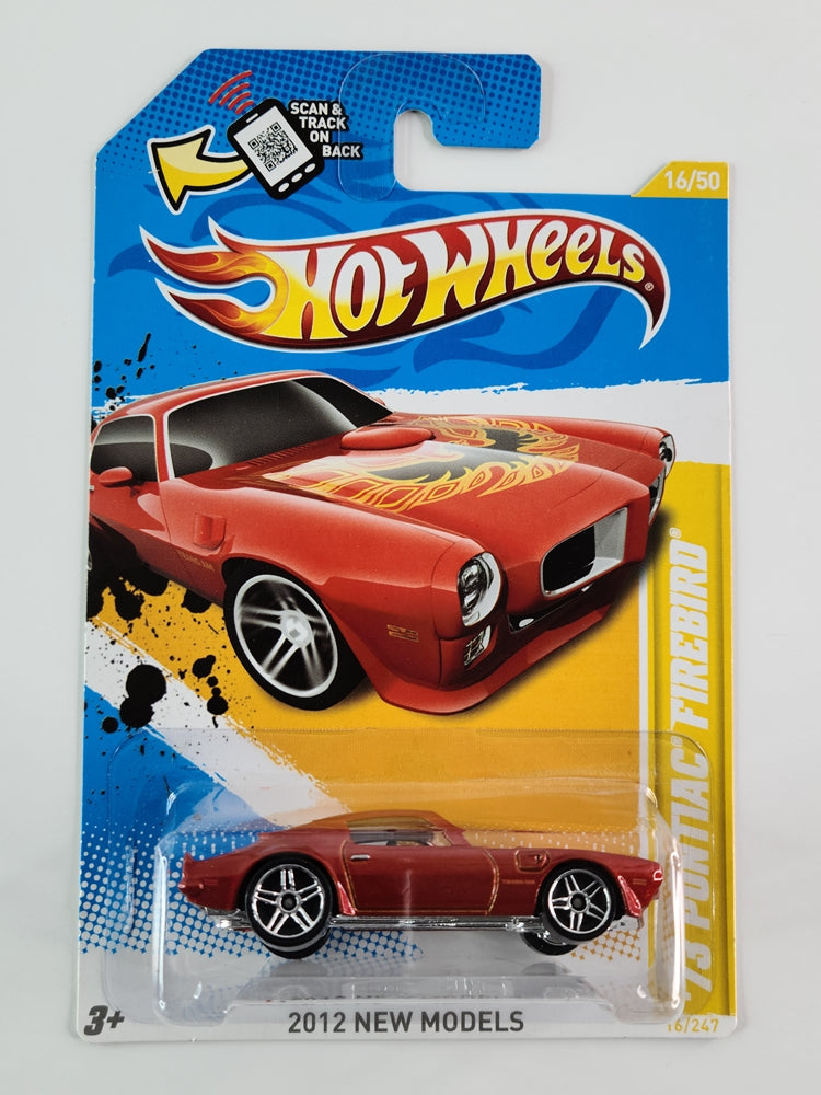 Hot Wheels - '73 Pontiac Firebird (Buccaneer Red) [16/50 - 2012 New Models]