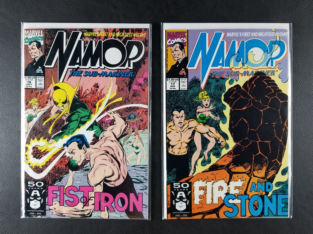 Namor the Sub-Mariner [1st Series] #16-18 Set (Marvel, 1991)