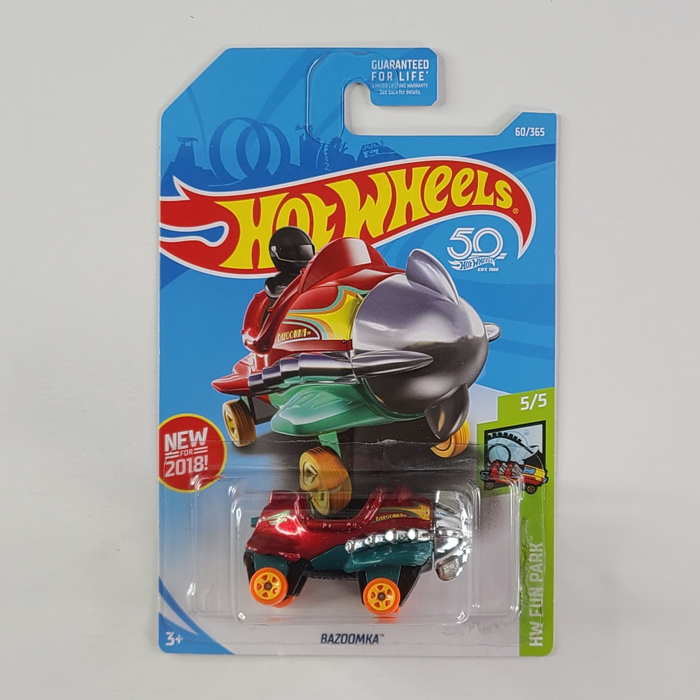 Hot Wheels - Bazoomka (Maroon & Green)