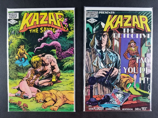 Ka-Zar the Savage #16-20 Set (Marvel, 1982)