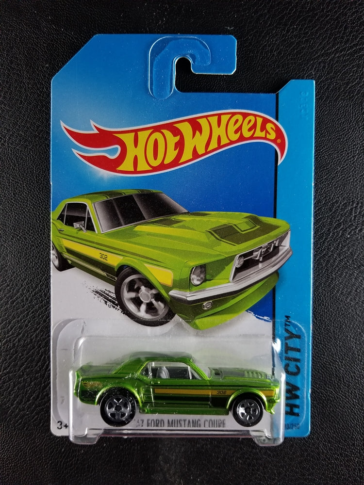 Hot Wheels - '67 Ford Mustang Coupe (Lime Green)