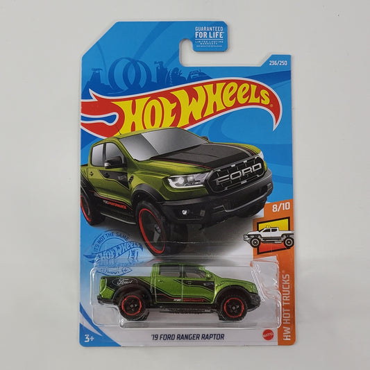 Hot Wheels - '19 Ford Ranger Raptor (Metalflake Green)