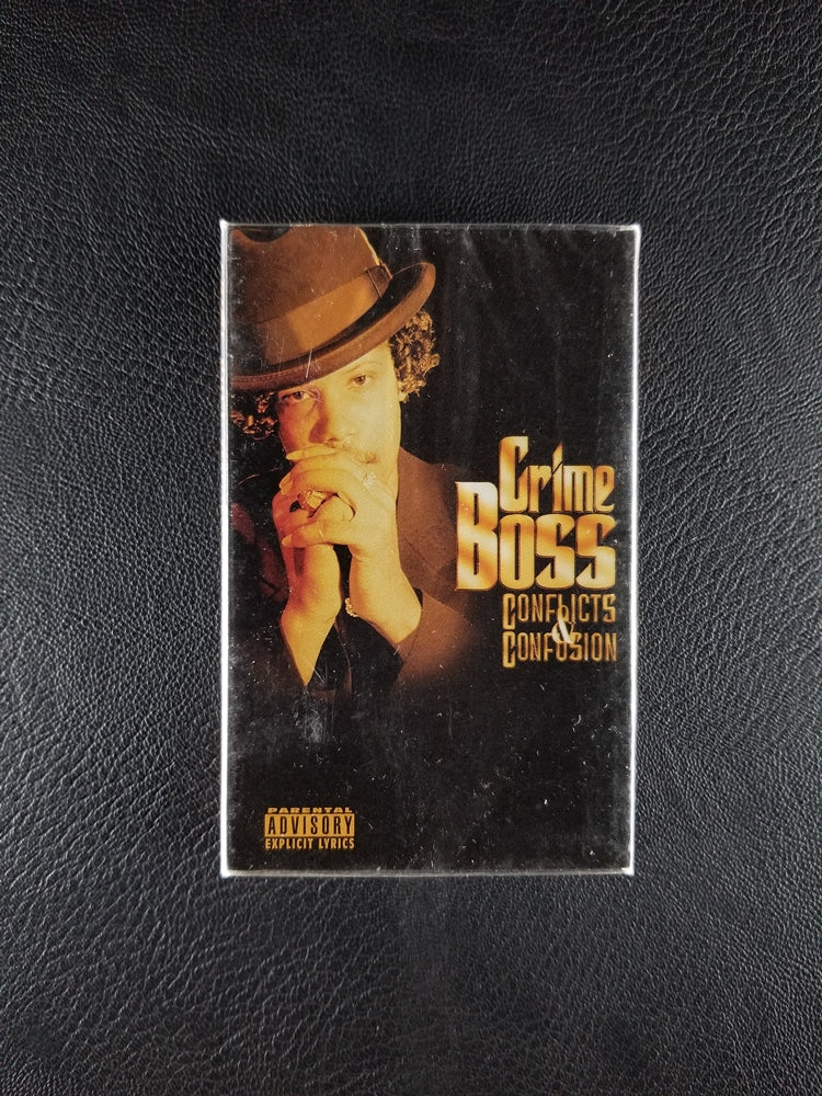 Crime Boss - Conflicts & Confusion (1997, Cassette, Sampler) [Promo] [SEALED]