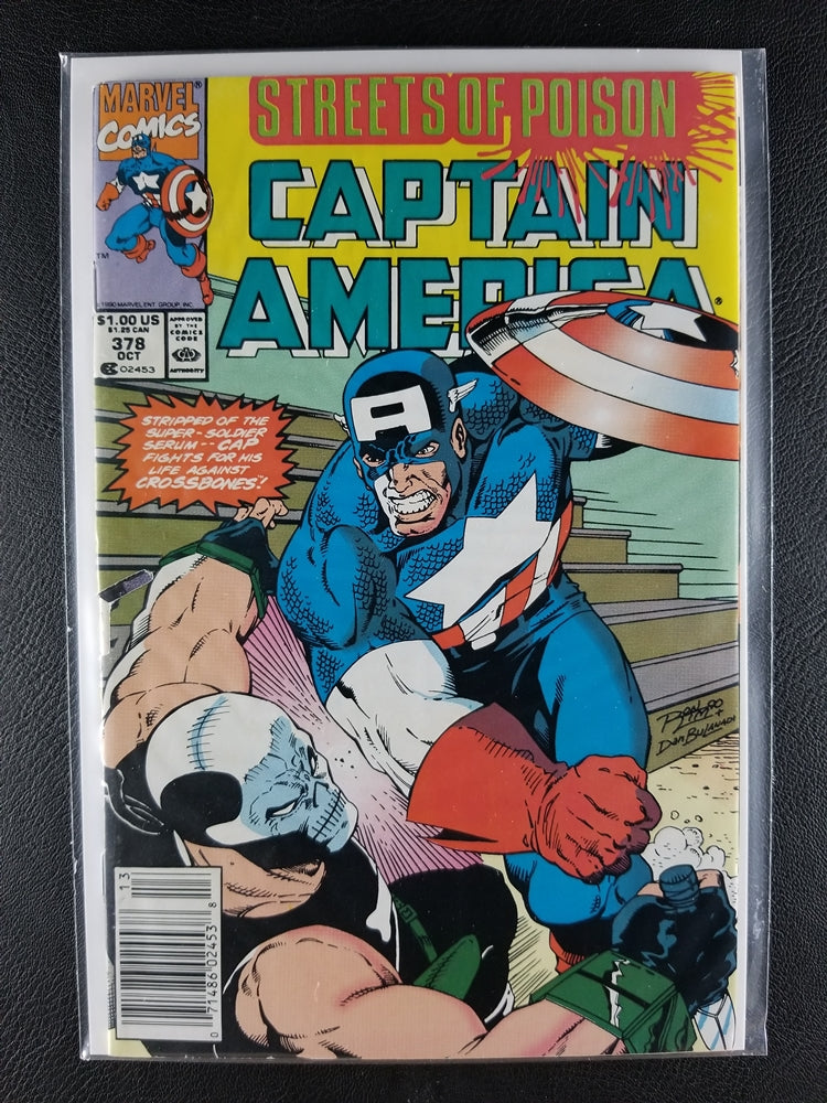 Captain America [1st Series] #378 (Marvel, October 1990)