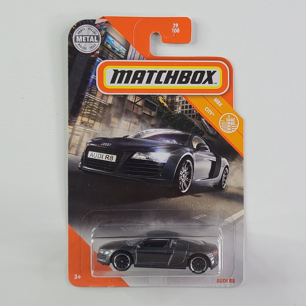 Matchbox - Audi R8 (Metalflake Dark Grey)