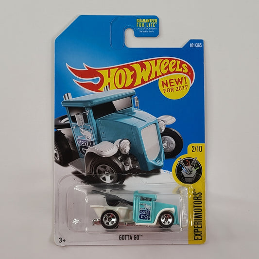 Hot Wheels - Gotta Go (Turquoise) [Experimotors Mini Collection (2017) - 2/10] [New for 2017]