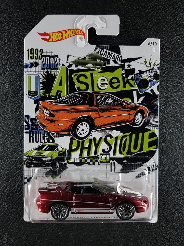Hot Wheels - '95 Camaro Convertible (Red) [6/10 - 2018 HW 50th Camaro] [Walmart Exclusive]