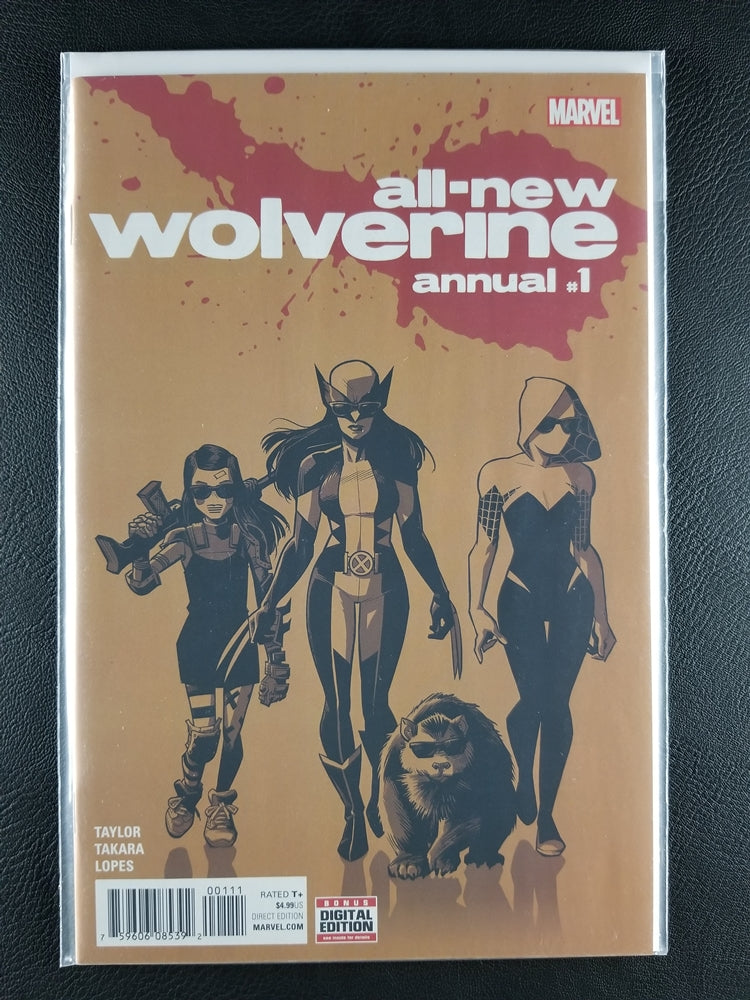 All New Wolverine Annual #1A (Marvel, October 2016)