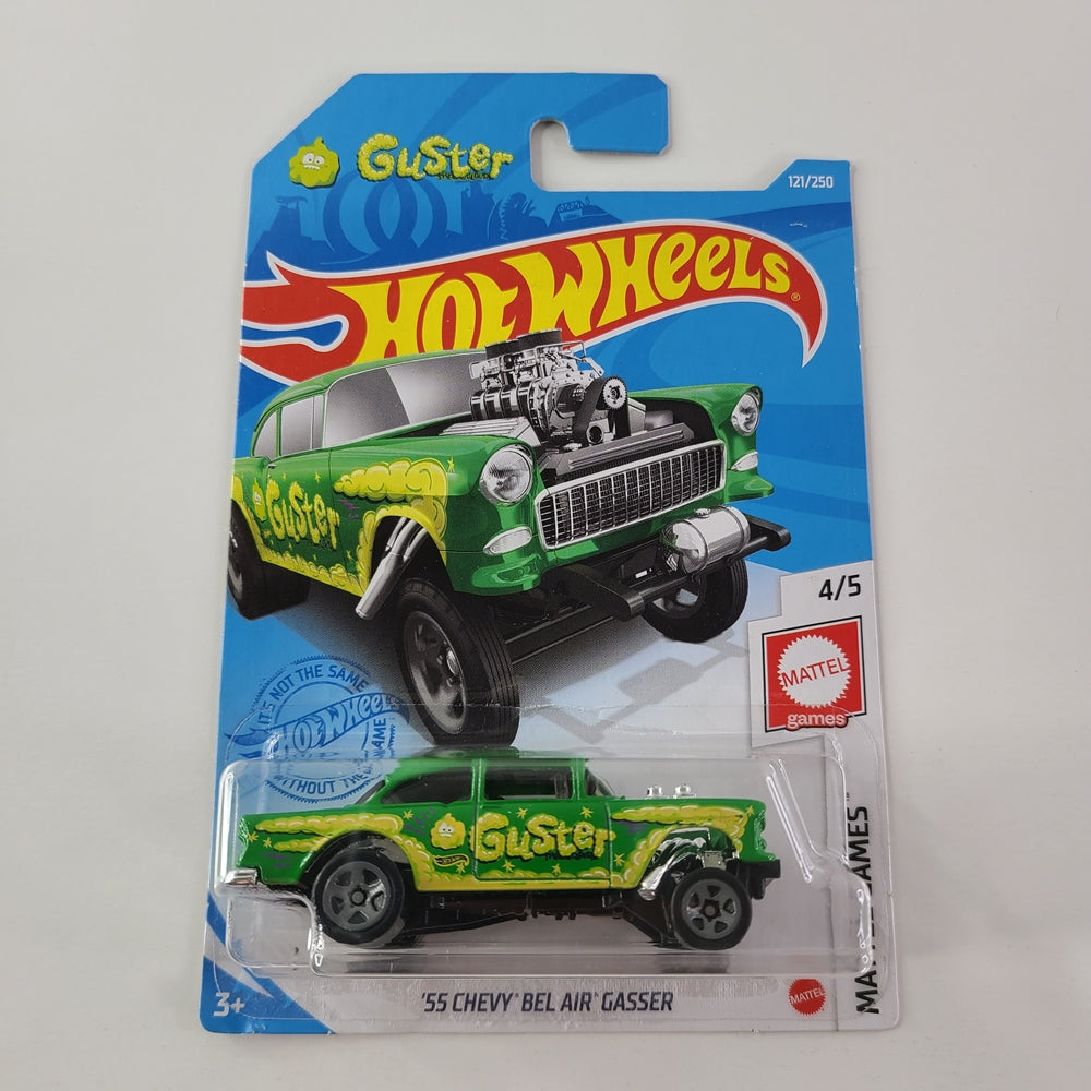 Hot Wheels - '55 Chevy Bel Air Gasser (Green)