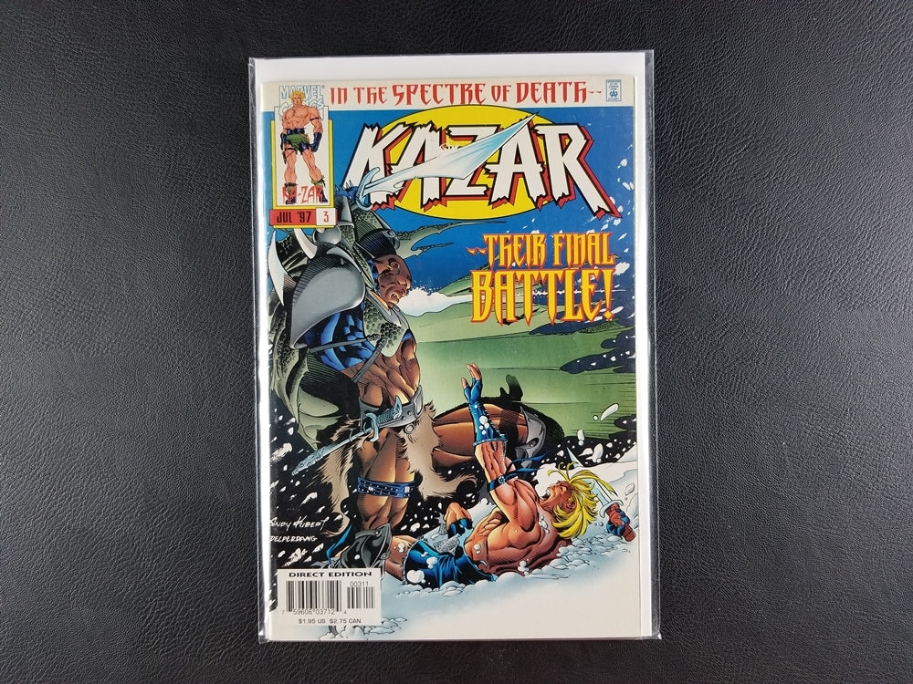 Ka-Zar [3rd Series] #1-3 Set (Marvel, 1997)