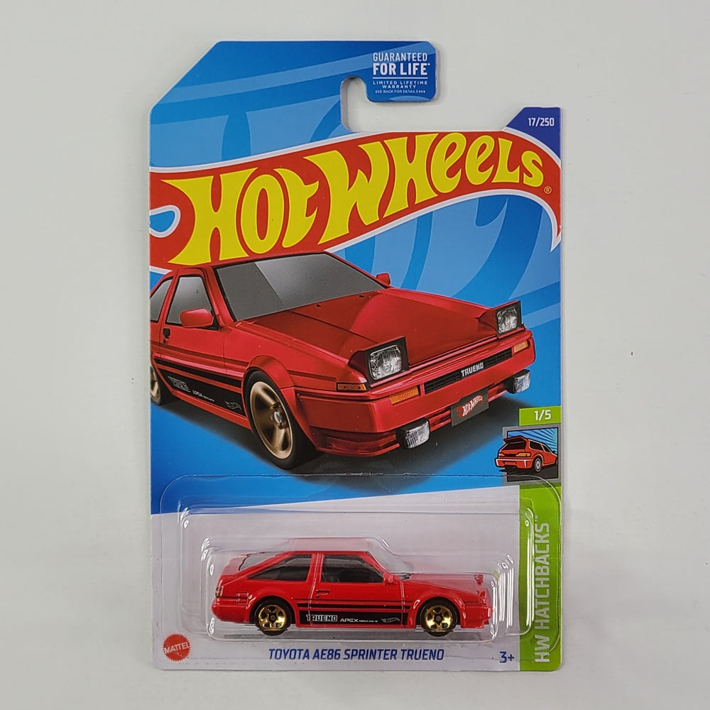 Hot Wheels - Toyota AE86 Sprinter Trueno (Red)