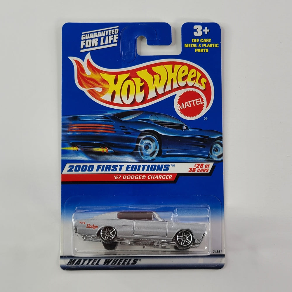 Hot Wheels - '67 Dodge Charger (Grey)