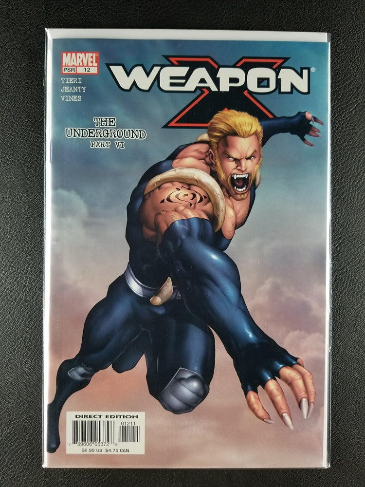 Weapon X [2nd Series] #12 (Marvel, October 2003)