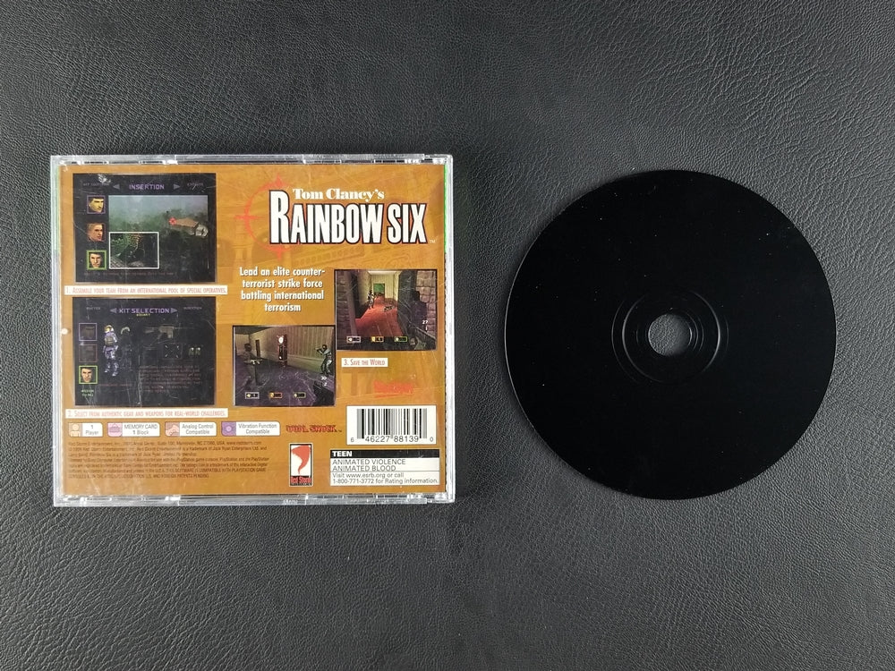 Tom Clancy's Rainbow Six [Greatest Hits] (1999, PlayStation)