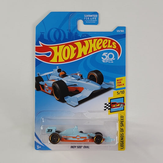 Hot Wheels - Indy 500 Oval (Baby Blue)