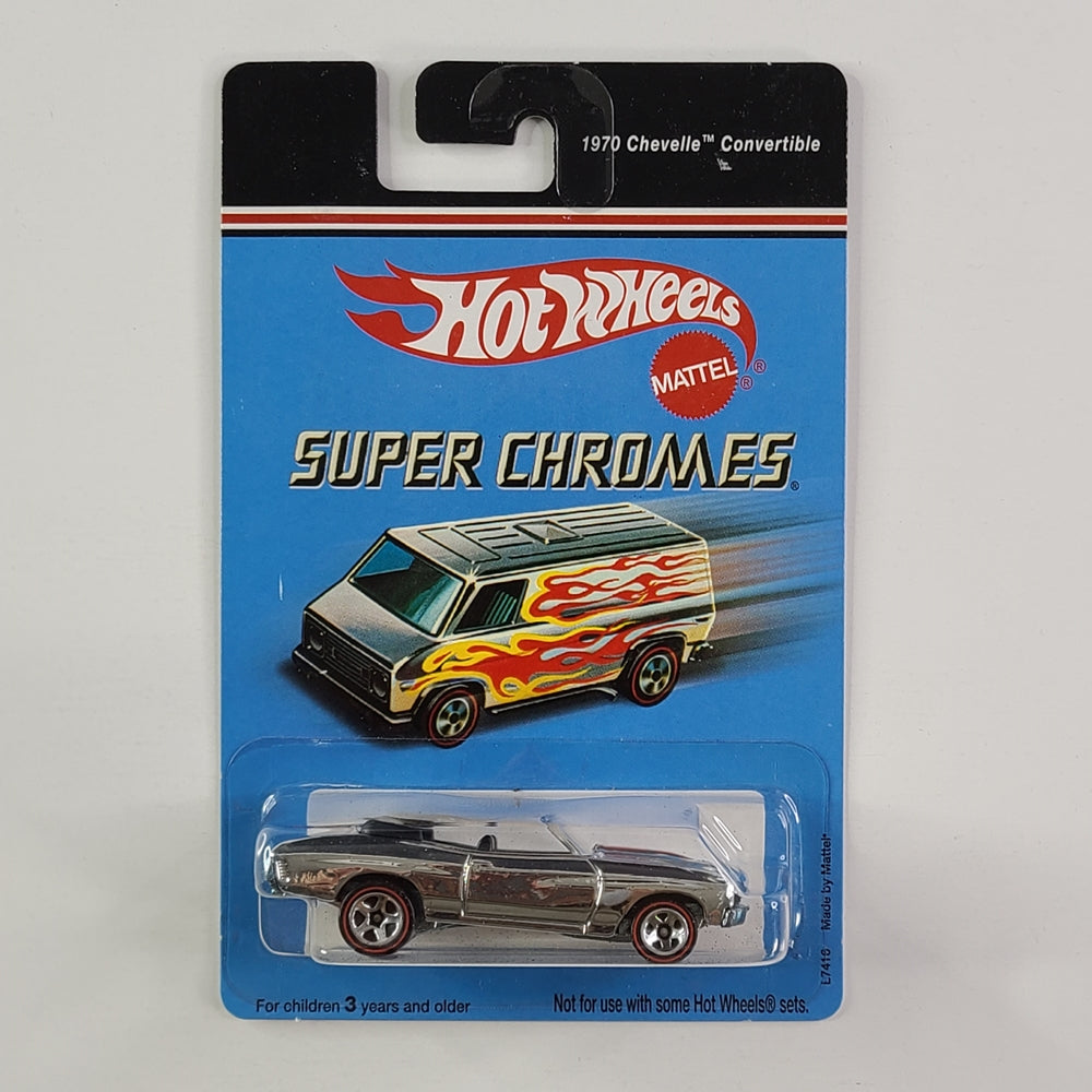 Hot Wheels - 1970 Chevelle Convertible (Chrome) [Target Exclusive]