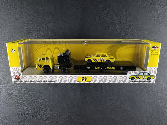 M2 - 1957 Mack Model N & 1969 Datsun Bluebird 1600SSS (Yellow) [Ltd Ed - 1 of 7800]