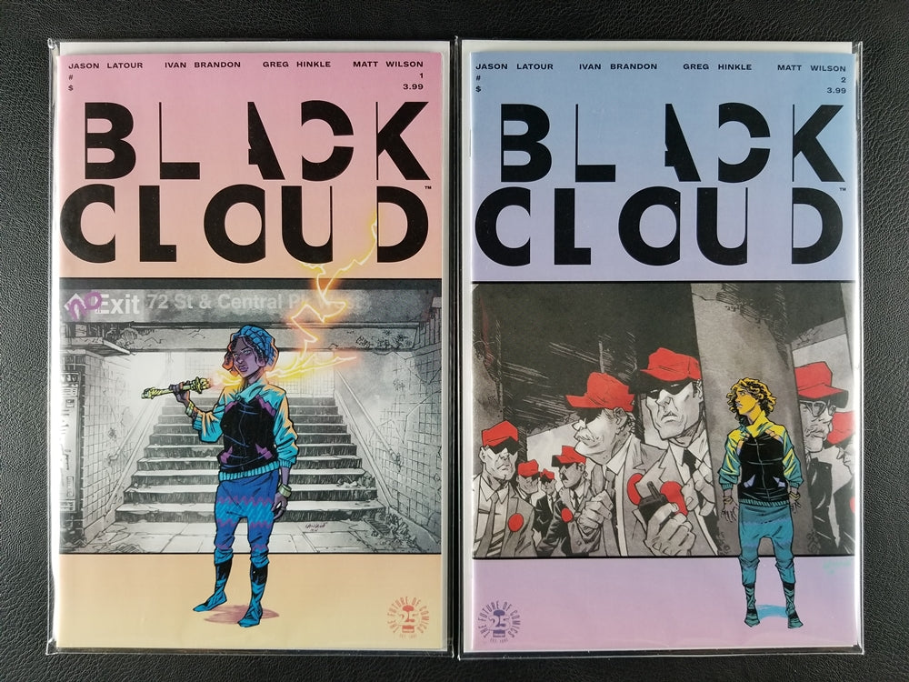 Black Cloud #1A, 2A, 2B, 2C Set (Image, 2017)