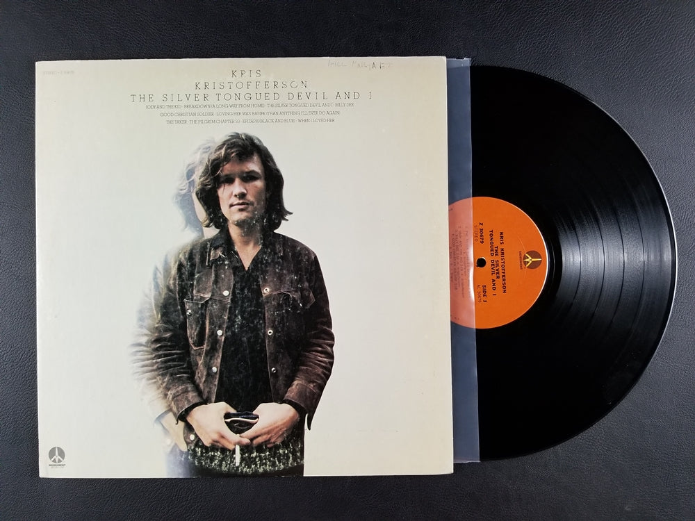 Kris Kristofferson - The Silver Tongued Devil and I (1971, LP)