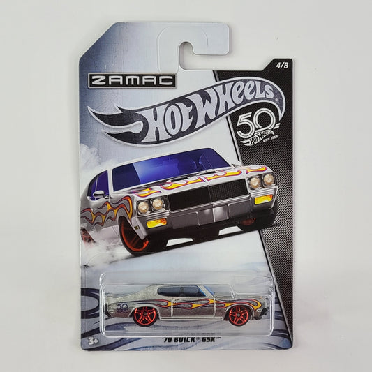 Hot Wheels - '70 Buick GSX (ZAMAC) [Walmart Exclusive]