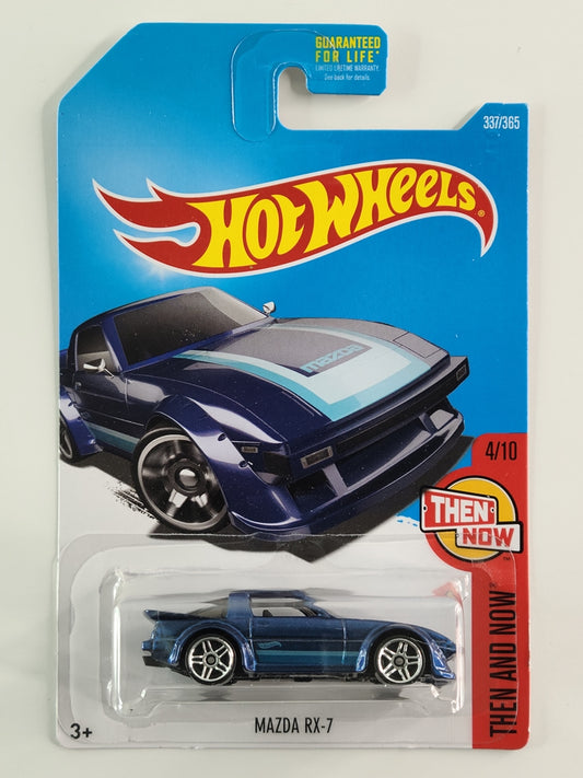 Hot Wheels - Mazda RX-7 (Metalflake Dark Blue)