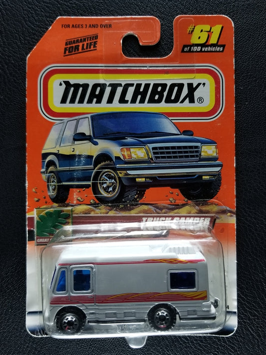 Matchbox - Truck Camper (White)