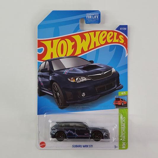 Hot Wheels - Subaru WRX STI (Metalflake Dark Blue)