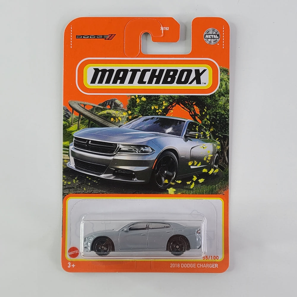 Matchbox - 2018 Dodge Charger (Gray)