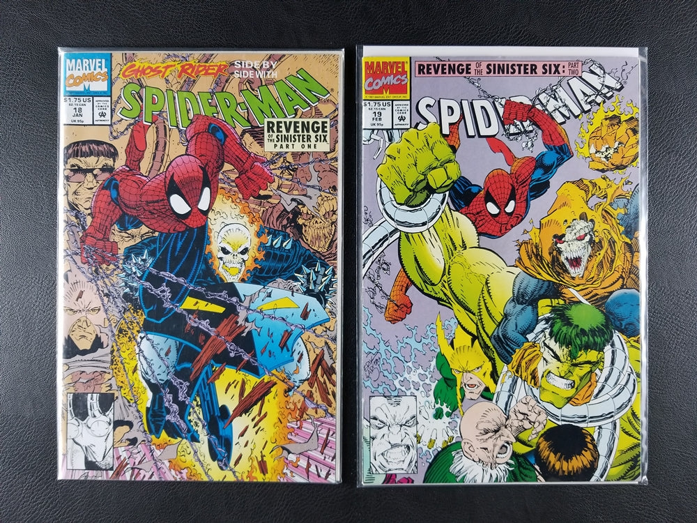 Spider-Man [1990] #14-19 Set (Marvel, 1991-92)