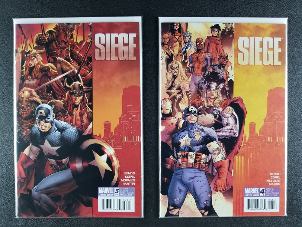 Siege [2010] #1-4 Set (Marvel, 2010)