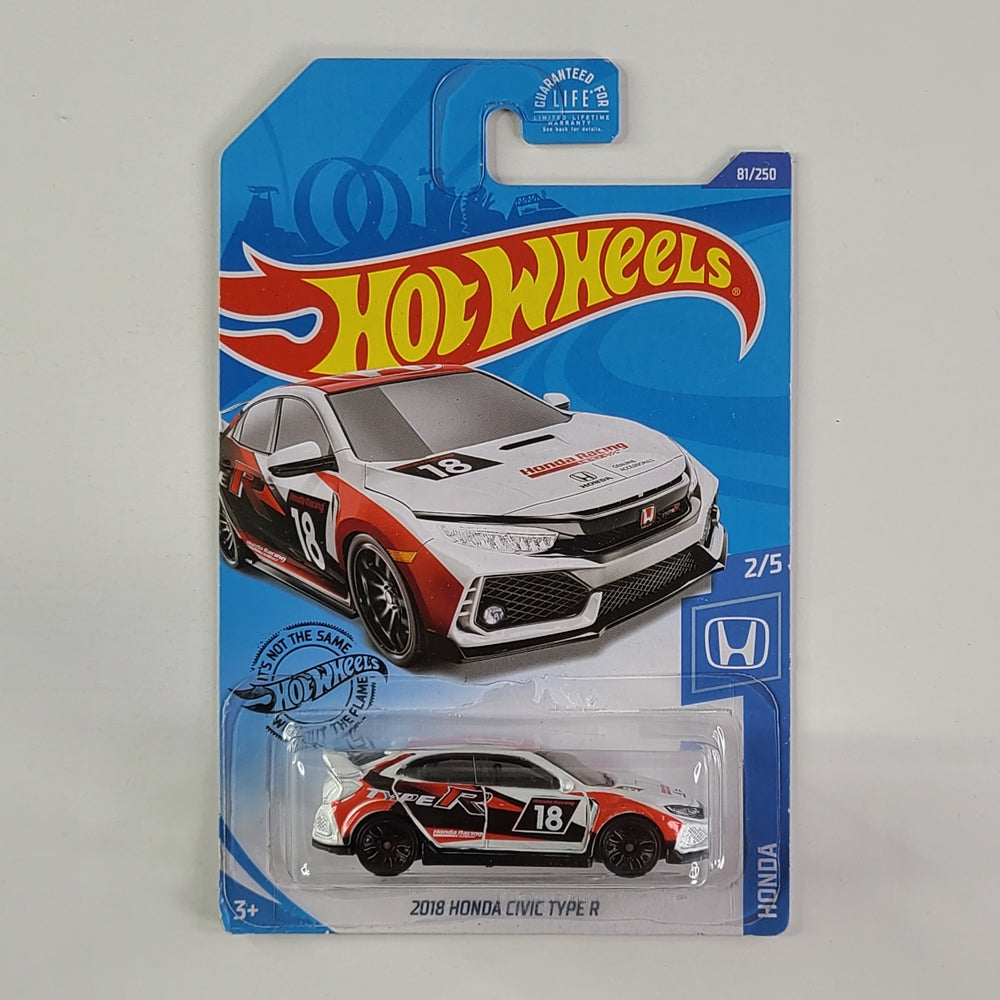 Hot Wheels - 2018 Honda Civic Type R (White)