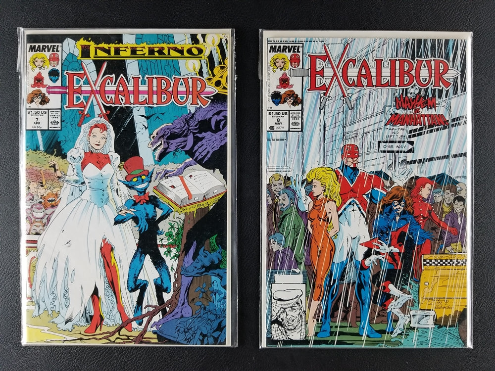 Excalibur [1st Series] #1-10 Set (Marvel, 1988-89)