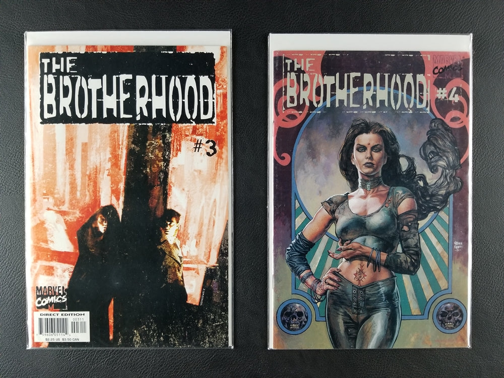 The Brotherhood #1-9 Set (Marvel, 2001-02)