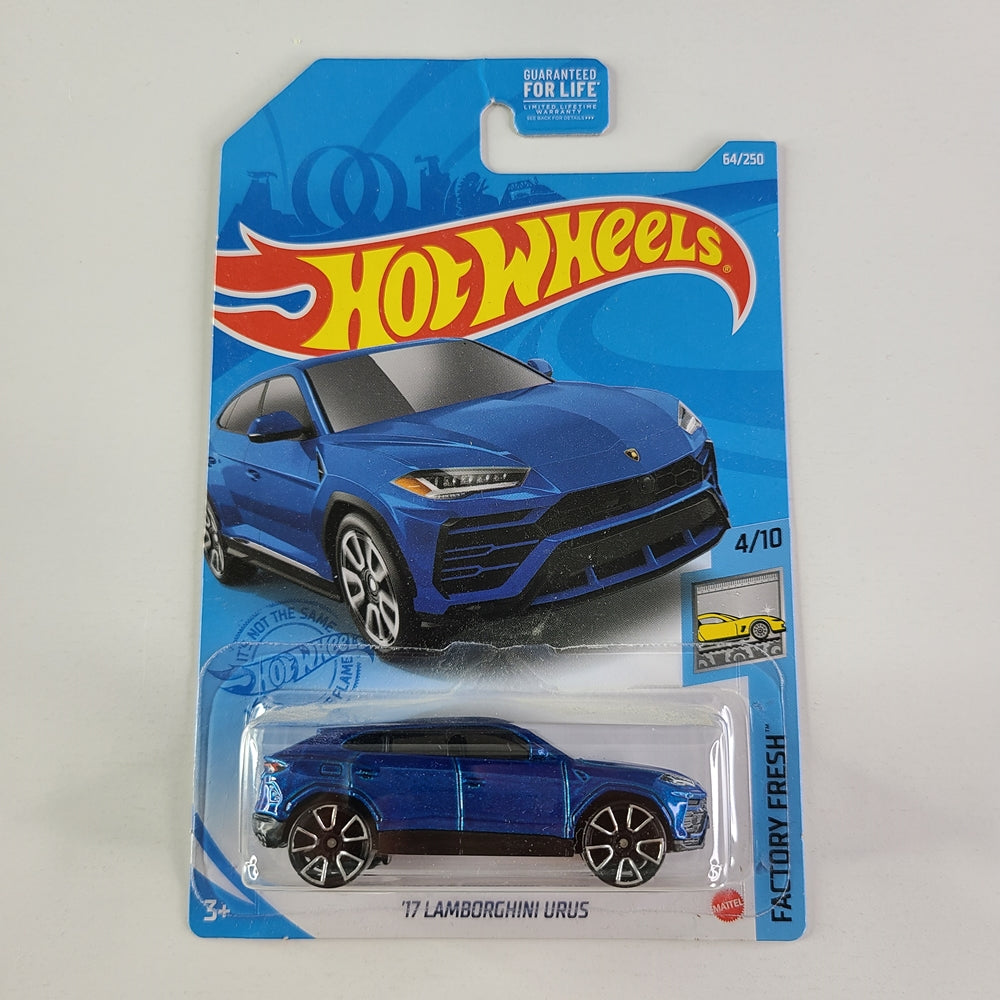 Hot Wheels - '17 Lamborghini Urus (Metalflake Blue)