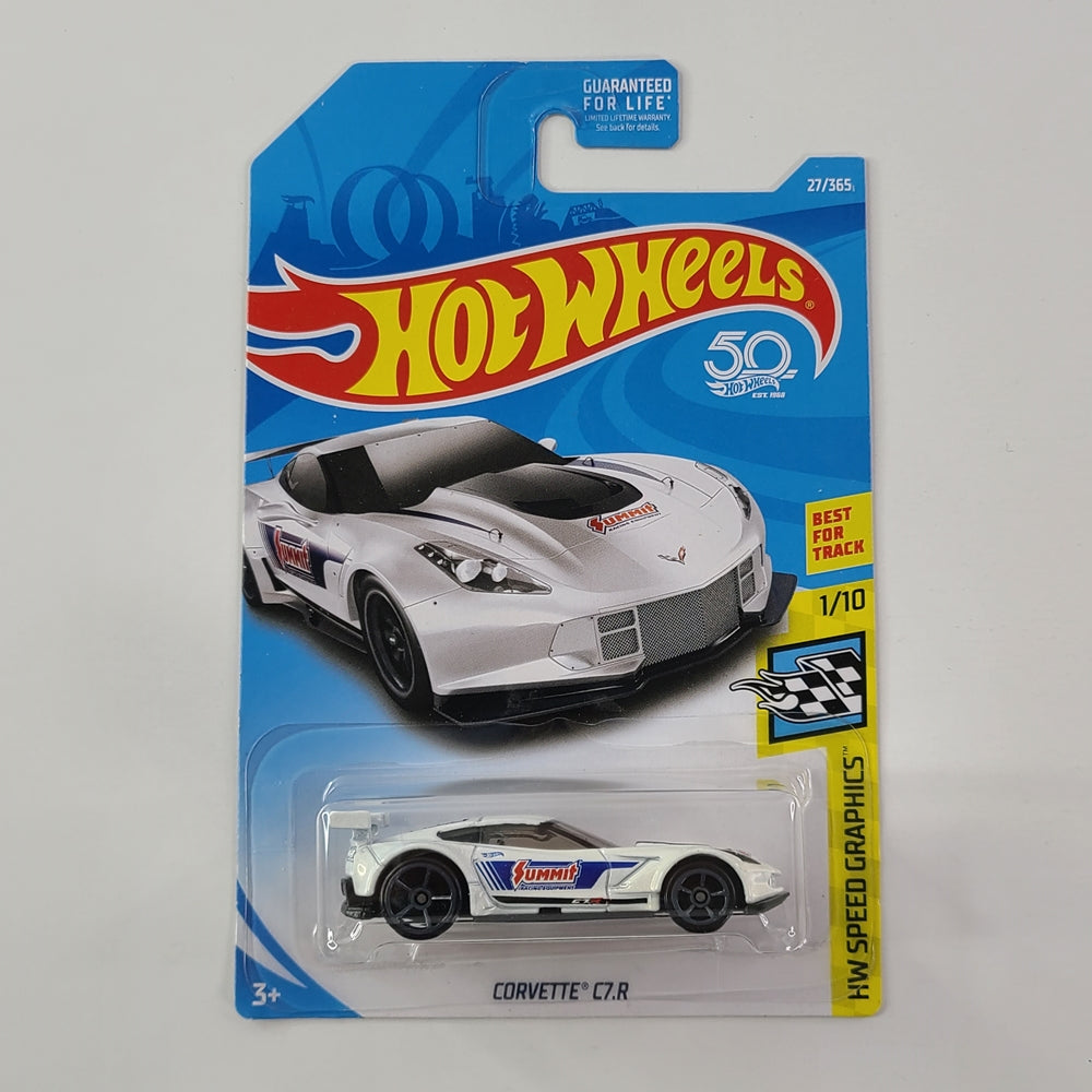 Hot Wheels - Corvette C7.R (White)