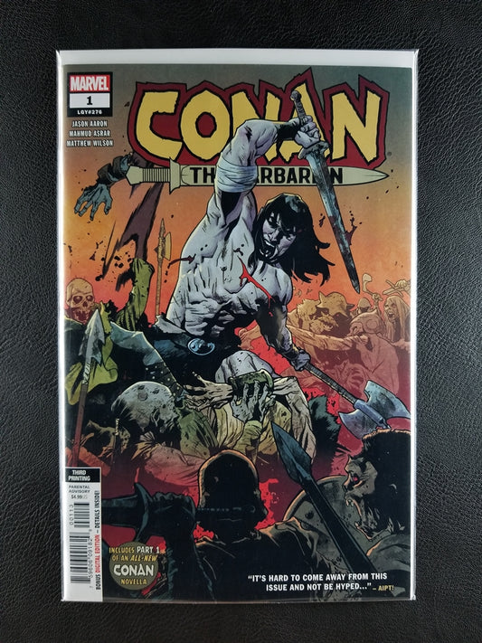 Conan the Barbarian [2018] #1R (Marvel, May 2019)