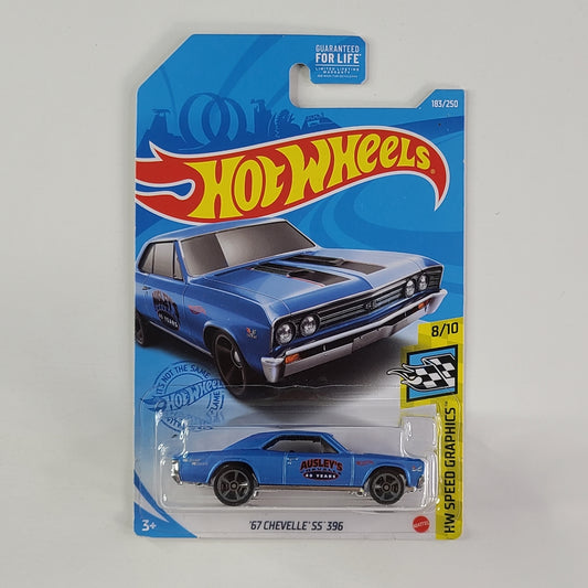 Hot Wheels - '67 Chevelle SS 396 (Metalflake Blue)